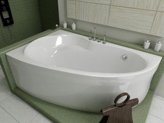 Акриловая ванна Relisan Zoya 140x90 L Гл000001247 без гидромассажа